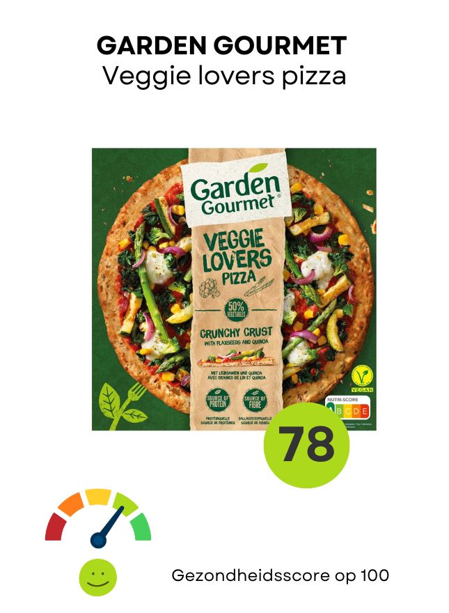 Garden Gourmet Veggie lovers pizza